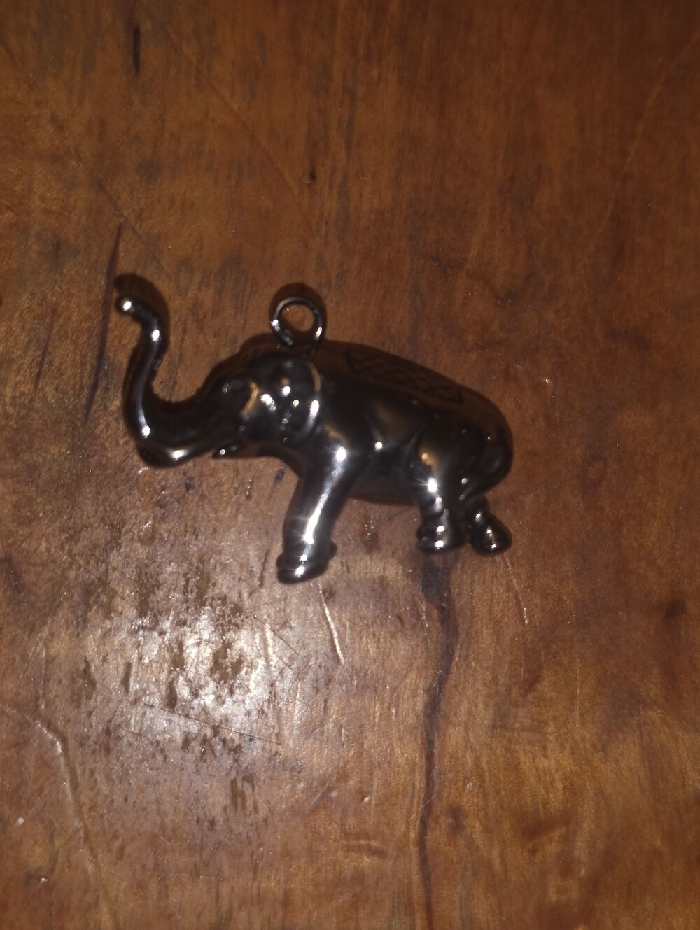 Small 3d Elephant Full Body With Trunk Raised
